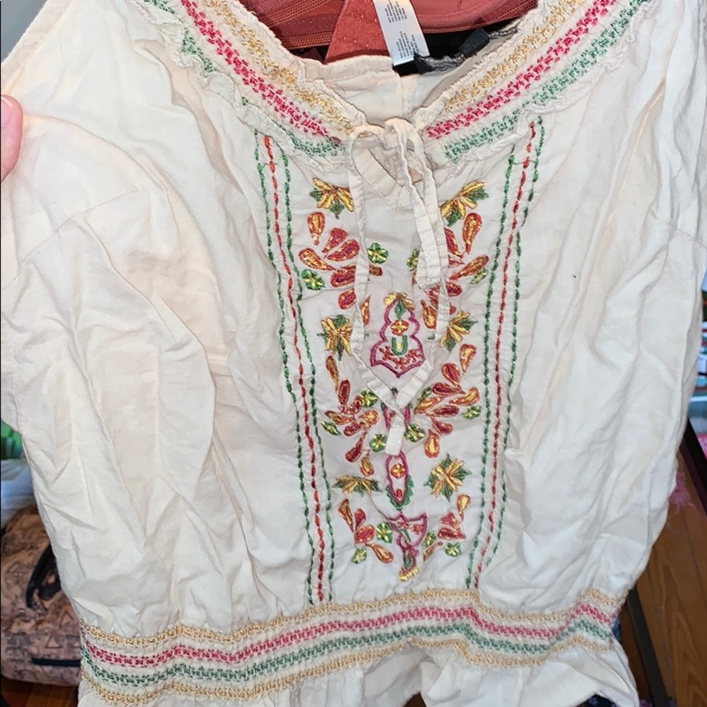 Boho crop top